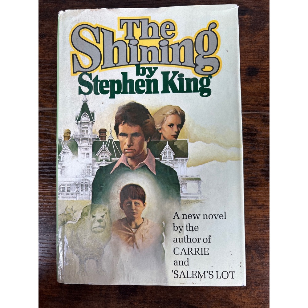 The Shining by Stephen King 1977 Hardcover Doubleday Vintage Horror 0385121679